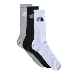 Calcetines The North Face Blanco, Negro y Gris L