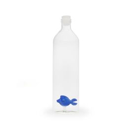 Botella Pez Azul Borosilicato Balvi 1.2L 