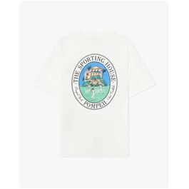 Camiseta Blanca Pompeii Sporting House Graphic Tee S