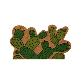 Felpudo Verde Cactus Fisura 