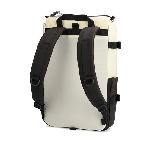 Mochila Blanca y Negra Topo Designs Rover Pack Classic 20L Bone White Black