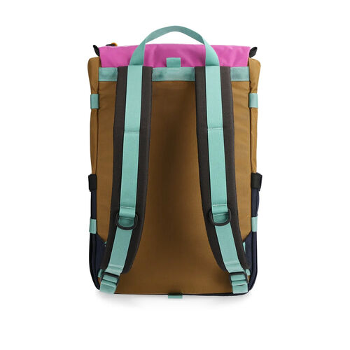 Mochila Marrón, Azul y Rosa Topo Designs Rover Pack Classic 20L Dark Khaki Navy