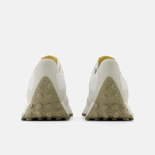 Zapatillas Blancas y Amarillas New Balance 327 Sea Salt con Sand Dune 37