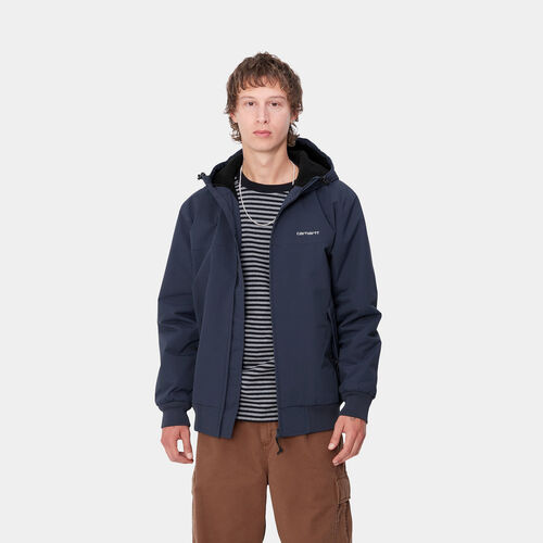 Cazadora Azul Carhartt Hooded Sail Jacket Air Force Blue S