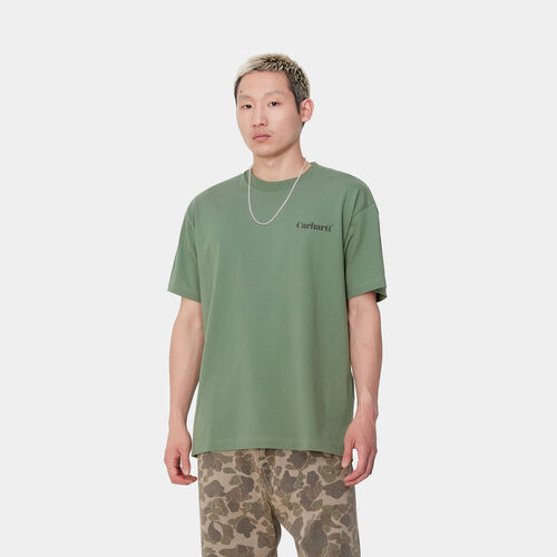Camiseta Verde Carhartt Fold Duck T-Shirt Duck Green M