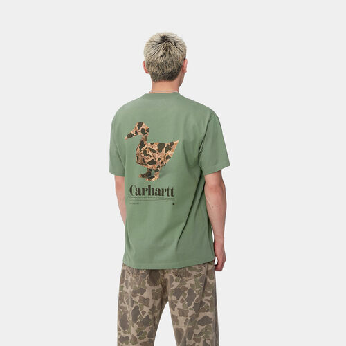 Camiseta Verde Carhartt Fold Duck T-Shirt Duck Green M