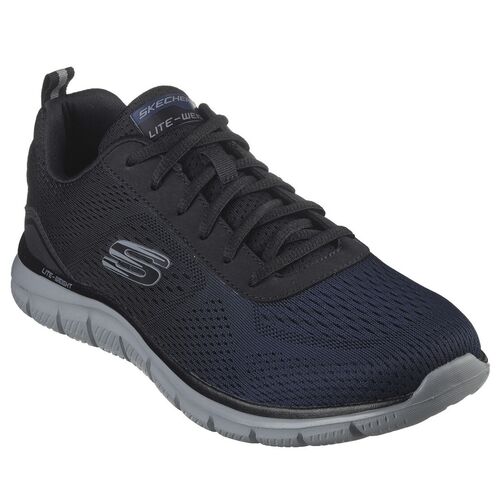 Zapatillas Azules Skechers Track - Ripkent Navy Black 42