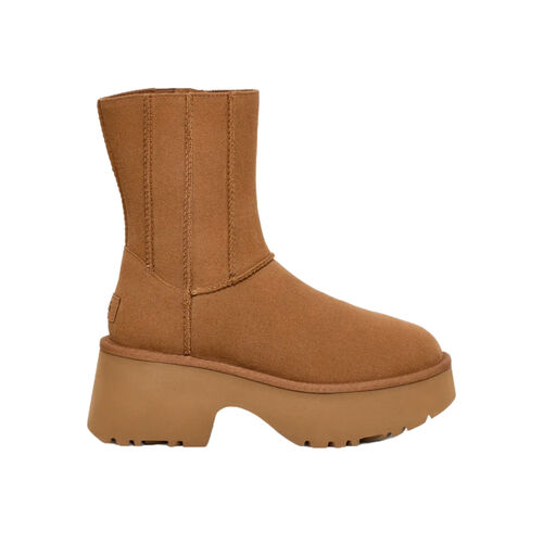 Botas Marrones UGG Classic New Heights con costura doble Chestnut MARRON36