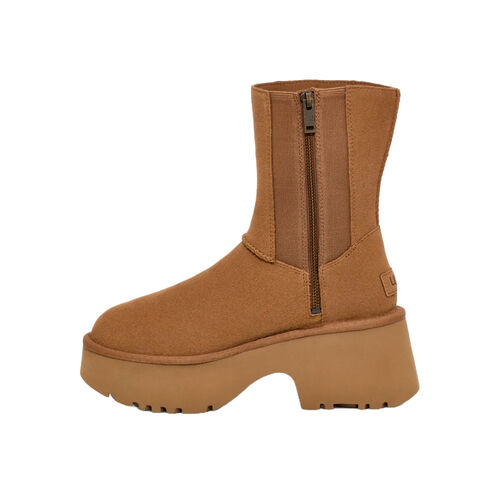 Botas Marrones UGG Classic New Heights con costura doble Chestnut MARRON36