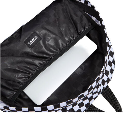 Mochila Vans de Cuadros Blanco y Negro Old Skool Check TU
