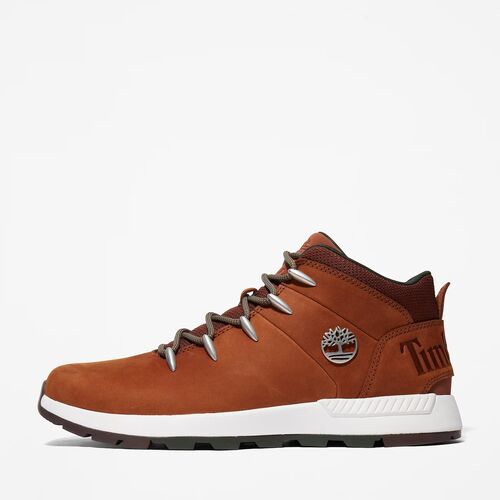 Zapatillas Marrón Timberland Media Caña Con Cordones Sprint Trekker 44