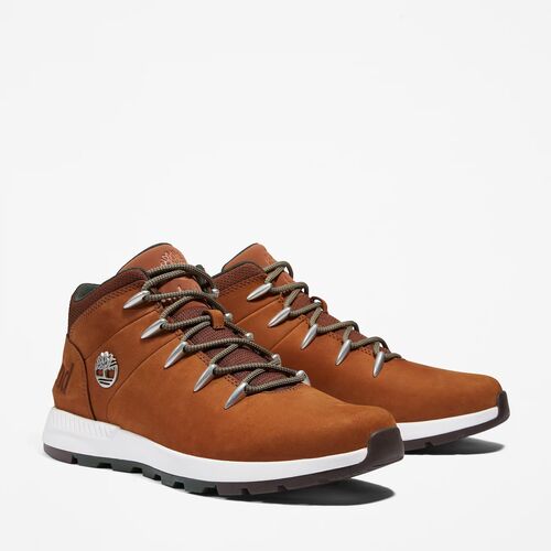 Zapatillas Marrón Timberland Media Caña Con Cordones Sprint Trekker 44