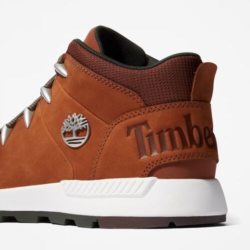 Zapatillas Marrón Timberland Media Caña Con Cordones Sprint Trekker 44