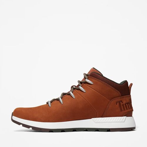Zapatillas Marrón Timberland Media Caña Con Cordones Sprint Trekker 44