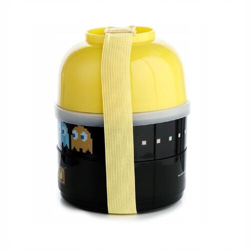 Fiambrera Táper Bento con Compartimentos Puckator - Pacman TU