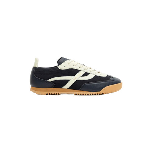 Zapatillas Azules Pompeii Kite Leather Navy Ecru 44