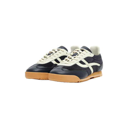 Zapatillas Azules Pompeii Kite Leather Navy Ecru 44