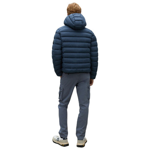 Cazadora Azul Ecoalf Aspenalf Jacket Steel Blue S