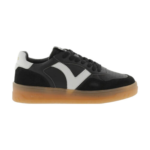 Zapatillas Negras Victoria Seul Efecto Piel 41