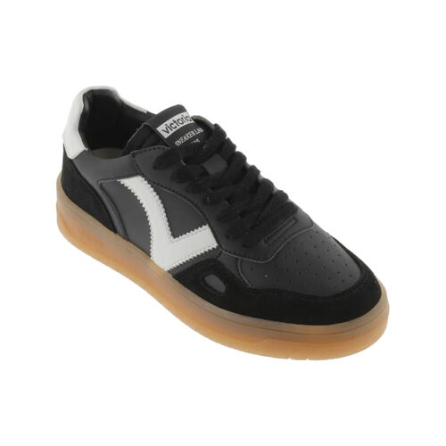 Zapatillas Negras Victoria Seul Efecto Piel 41