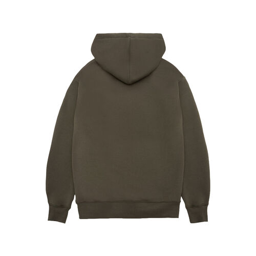 Sudadera Verde CAT Logo Hoodie Military Olive L