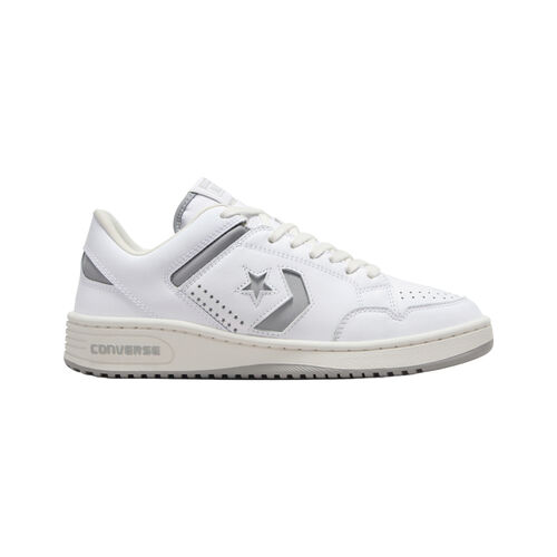 Zapatillas Blancas-Gris Converse Weapon Leather Blanco Vintage 41