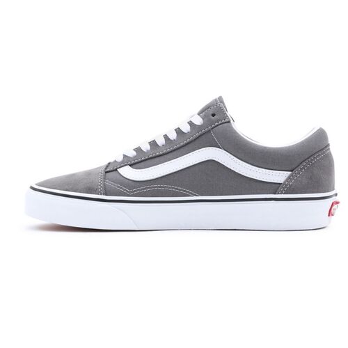 Zapatillas Vans Grises Old Skool Pewter-Truwhite 38.5