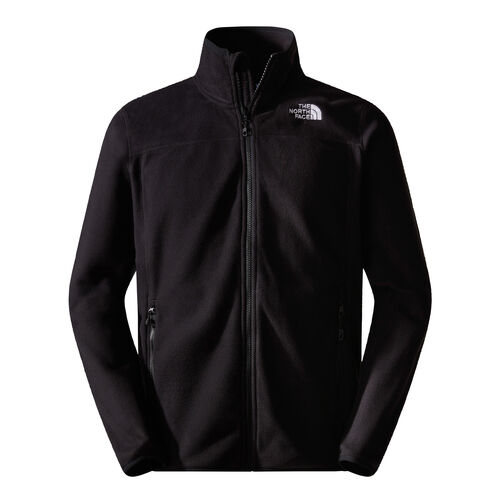 Forro Polar Negro The North Face 100 Glacier Cremallera Integral Black M