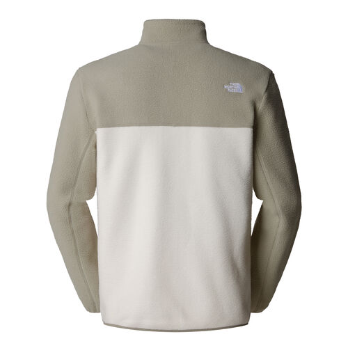 Forro Polar Blanco y Gris Cremallera Integral The North Face Yumiori White Dune-Grey M