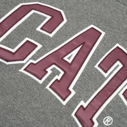 Sudadera Gris CAT Varsity Crewneck Heather Grey L
