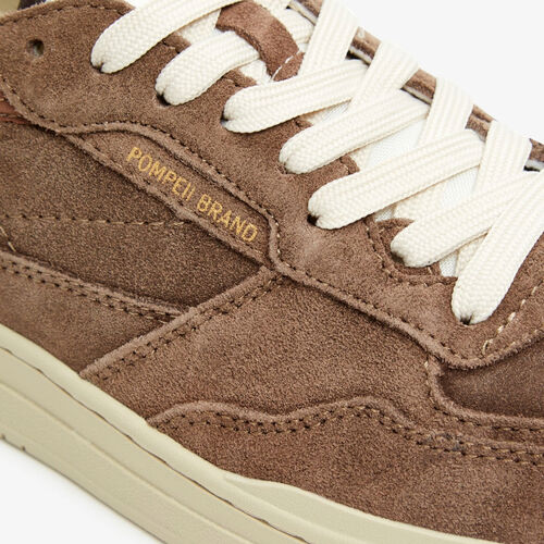 Zapatillas Marrones Pompeii Elan Suede Taupe 42