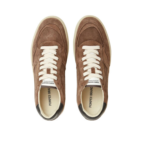 Zapatillas Marrones Pompeii Elan Suede Taupe 42