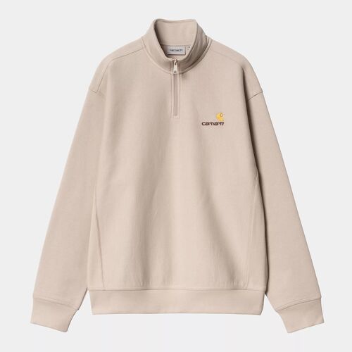 Sudadera Beige Carhartt Half Zip American Scr M