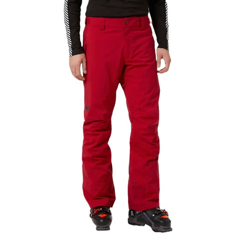 Pantalón de Esquí Rojo Helly Hansen Legendary Insulated Red Impermeable y Cortavientos L