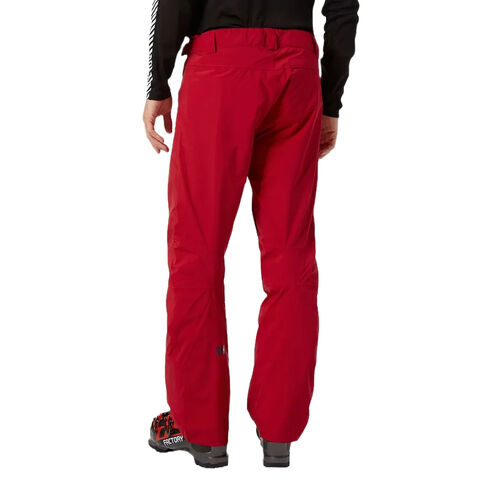 Pantalón de Esquí Rojo Helly Hansen Legendary Insulated Red Impermeable y Cortavientos L