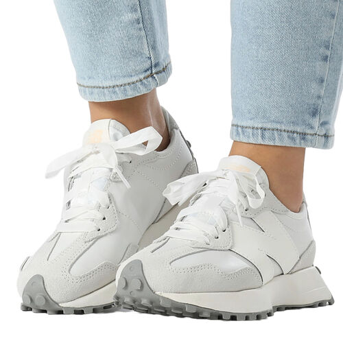 Zapatillas Grises New Balance Modernas 327 Rain Cloud Sea Salt Nimbus Cloud 37