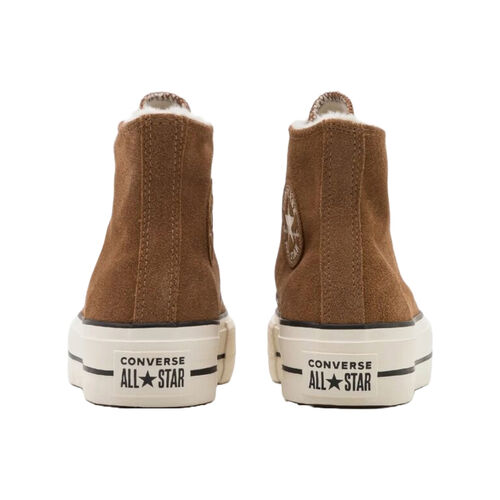 Zapatillas Converse Marrones Casual Lift Hi Clove Platform Brown 39.5