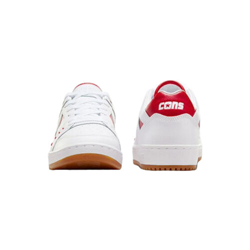 Zapatillas Blancas y Rojas Converse AS-1 Pro con suela exterior de espiga 42.5