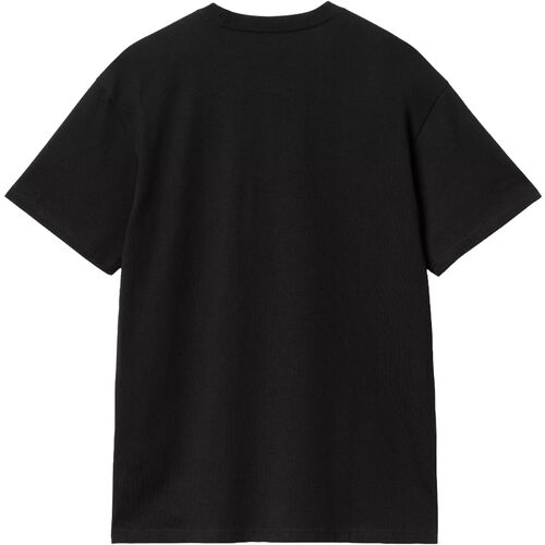 Camiseta Carhartt Negra S/S Chase T-Shirt Black Ajuste Holgado M
