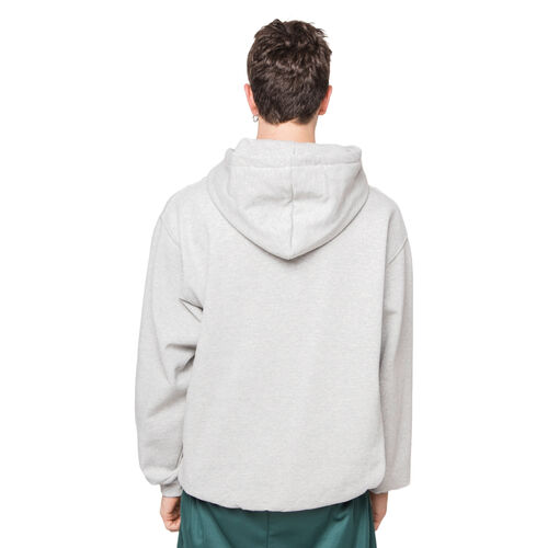 Sudadera Gris Kaotiko Love My Drama Grey con Capucha L