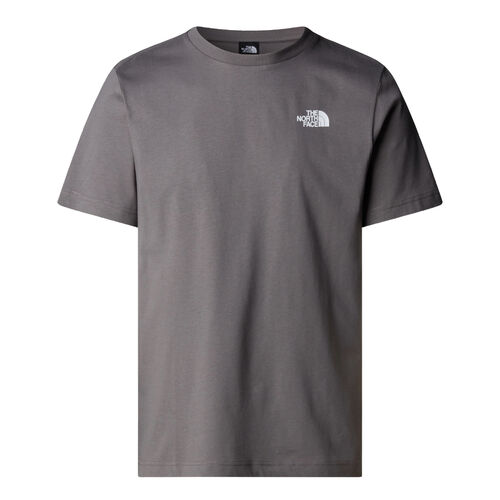 Camiseta Gris The North Face Redbox Tee Smoked Pearl-Hero Blue L