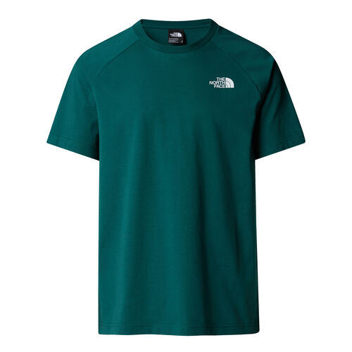 Camiseta Verde The North Faces-Eu Deep Nori de Cuello Redondo L