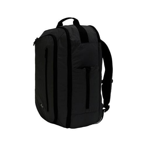 Mochila Negra Ecoalf Oslo Tejido Antidesgarro Impermeable Black