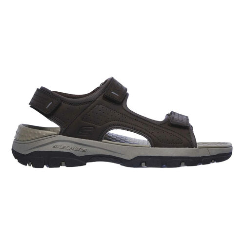 Sandalias Marrones Skechers Tresmen Garo Chocolate Ligeras y Cómodas 42