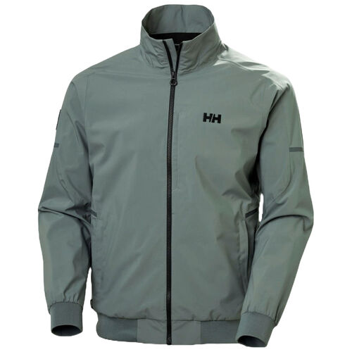 Chaqueta Verde Helly Hansen Men''s HP Racing Bomber Jacket 3.0 Grey Cactus L