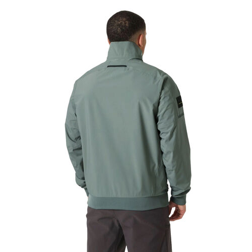Chaqueta Verde Helly Hansen Men''s HP Racing Bomber Jacket 3.0 Grey Cactus L