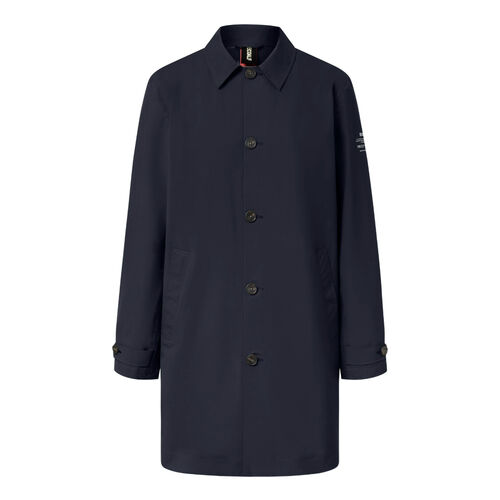 Chaqueta 3/4 Azul Marino Ecoalf Nimega de Fit Regular Deep Navy L