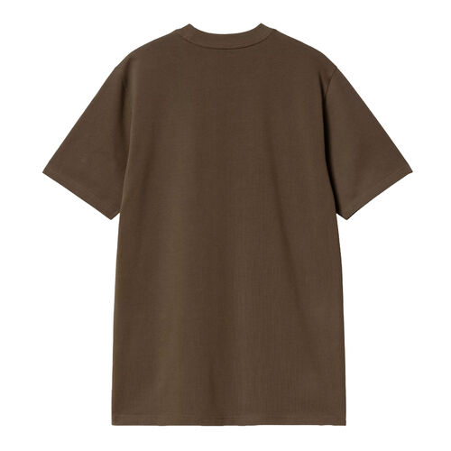 Camiseta Marrón Carhartt Script T-Shirt Liberica - Air Sky L
