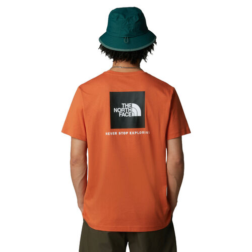 Camiseta Naranja The North Face Redbox Tee Iron Bronze L