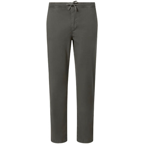 Pantalones Verdes Ecoalf Ethic Pants Dusty Olive de Fit Regular y Cintura Elástica y Ajustable XL